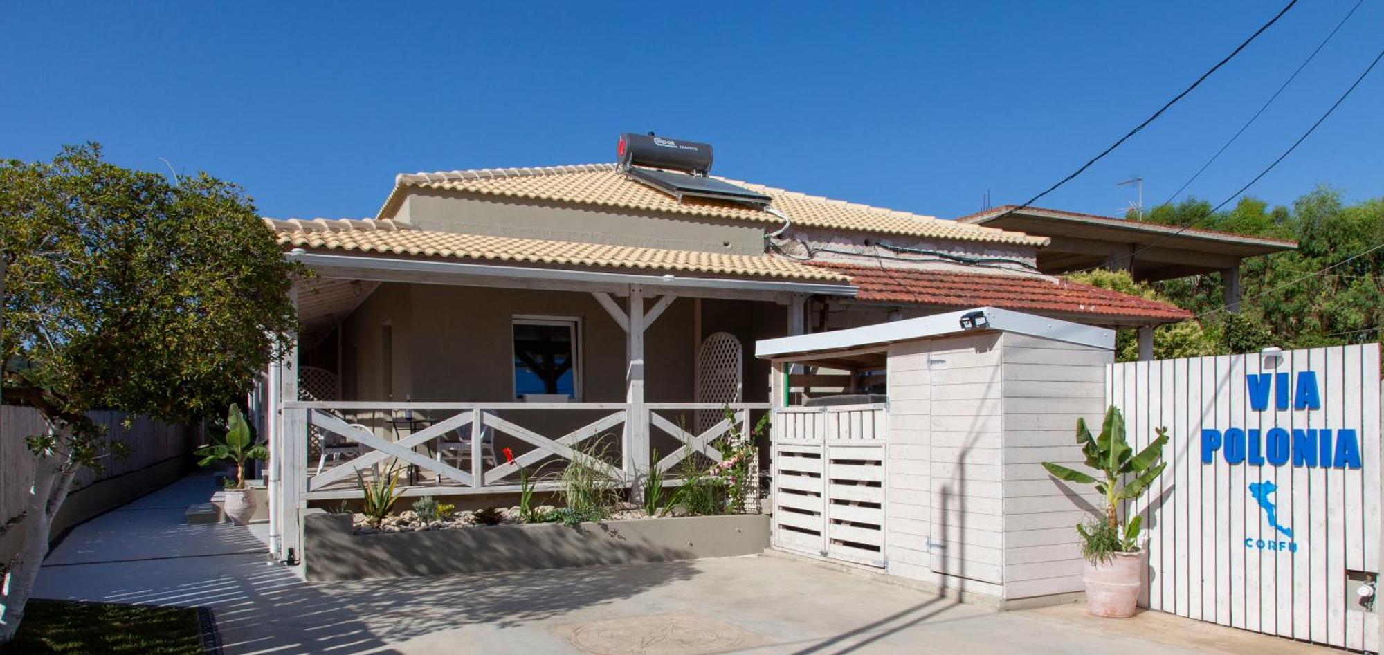 Via Polonia - Boutique Studios Corfu 圣乔治斯 外观 照片